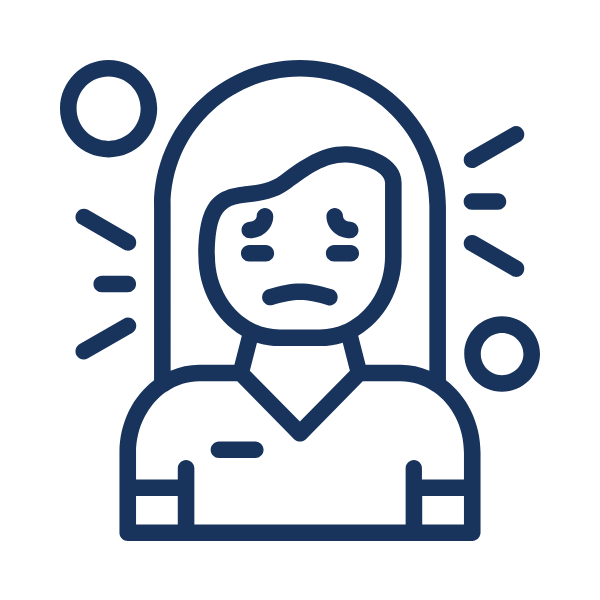 overwhelmed icon